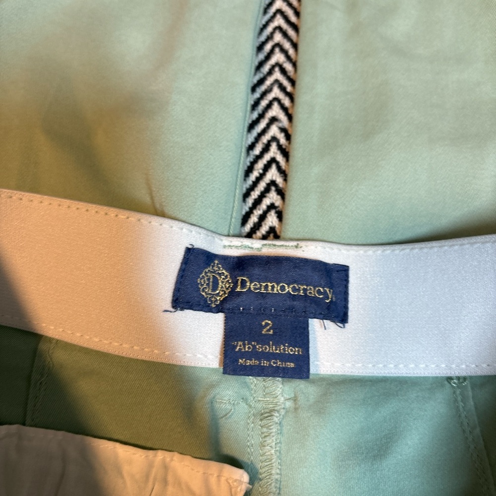 Democracy “Ab” solution High Rise Trouser | Sz 2 | NWT - Picture 4 of 6
